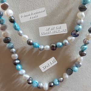 VANTEL PEARLS 48" BY THE COAST PEARL NECKLACE